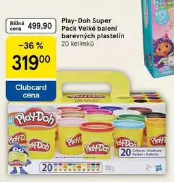 Tesco Play-Doh Pack Velké balení barevných plastelín, 20 kelímků nabídka