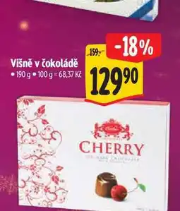 Albert Višně v čokoládě 190 g nabídka