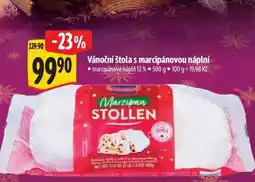 Albert Vánoční štola s marcipánovou náplní 500 g nabídka