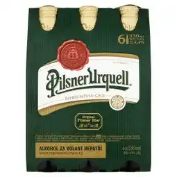 Albert Pilsner Urquell Pivo ležák světlý 6 x 330ml nabídka
