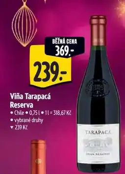 Albert Viña Tarapacá Reserva 0,75 l nabídka