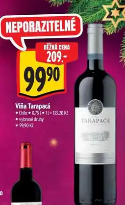 Albert Viña Tarapacá 0,75 l nabídka