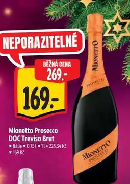 Albert Mionetto Prosecco DOC Treviso Brut 0,75 l nabídka