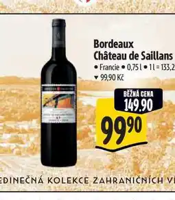 Albert Bordeaux Château de Saillans 0,75 l nabídka