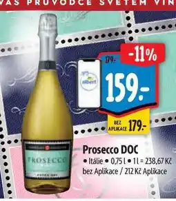 Albert Prosecco DOC 0,75 l nabídka