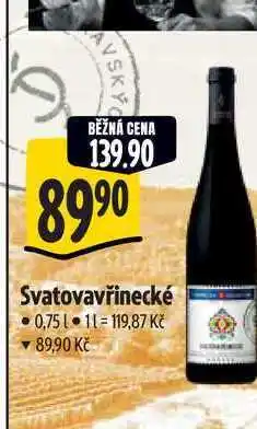 Albert Svatovavřinecké 0,751 nabídka