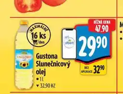 Albert Gustona Slunečnicový olej 1 l nabídka