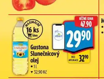 Gustona Slunečnicový olej 1 l