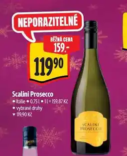 Albert Scalini Prosecco 0,75 l nabídka