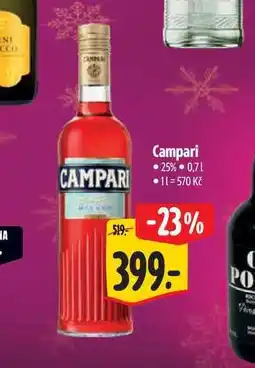 Albert Campari 0,75 l nabídka