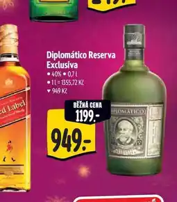 Albert Diplomático Reserva Exclusiva 0,7 l nabídka