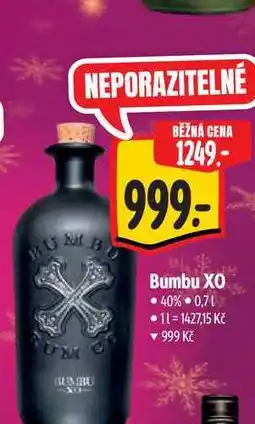 Albert Bumbu XO 0,7 l nabídka