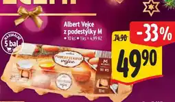 Albert Albert Vejce z podestýlky M 10 ks nabídka