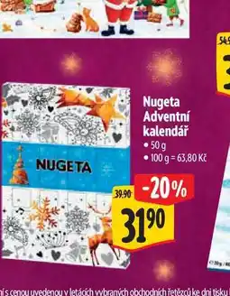Albert Nugeta Adventní kalendář 50 g nabídka
