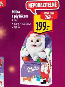 Albert Milka s plyšákem 96g nabídka