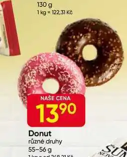 Hruška Donut různé druhy 55-56 g nabídka