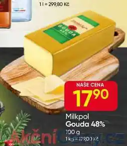 Hruška Milkpol Gouda 48% 100 g nabídka