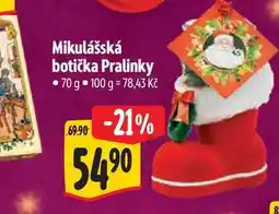 Albert Mikulášská botička Pralinky 70 g nabídka