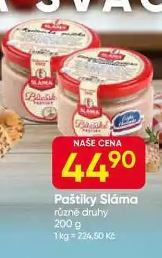 Hruška Paštiky Sláma různé druhy 200 g nabídka