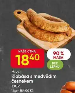 Hruška Klobása s medvědím česnekem 100 g nabídka