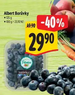 Albert Albert Borůvky 125 g nabídka