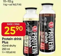 Hruška ZOTT Protein drink Plus různé druhy 250 ml nabídka