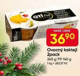 Hruška Ovocný koktejl 2pack 240 g/PP 140 g nabídka