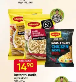 Hruška Maggi Instantni nudle různé druhy 59,2-62 g nabídka