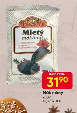 Hruška BlackMit Mák mletý 200 g nabídka