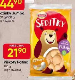 Hruška Sedita Pafino piškoty, 120g nabídka