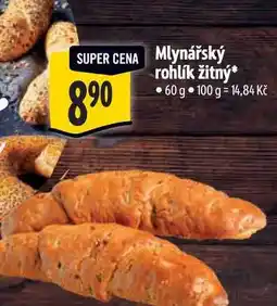 Albert Mlynářský rohlík žitný 60 g nabídka