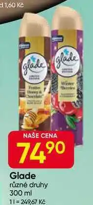 Hruška Glade rozprašovač různé druhy 300 ml nabídka
