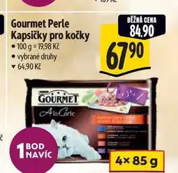 Albert Gourmet Perle Kapsičky pro kočky 100 g nabídka