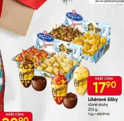Hruška Figaro Likérové šišky různé druhy 27,5 g nabídka