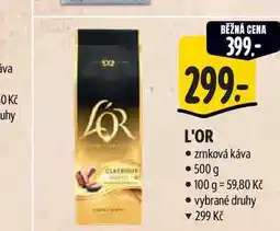 Albert L'OR zrnková káva 500 g nabídka
