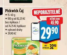 Albert Pickwick Čaj 15-40 g nabídka