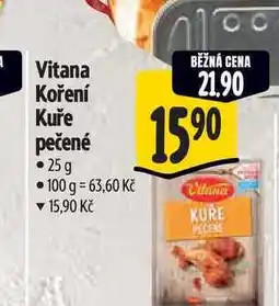 Albert Vitana Koření Kuře pečené 25 g nabídka