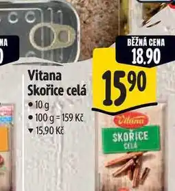 Albert Vitana Skořice celá 10 g nabídka