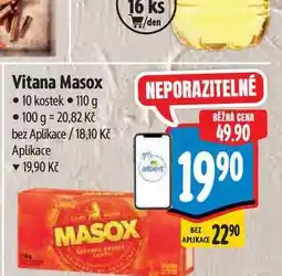 Albert Vitana Masox 10 kostek 110 g nabídka