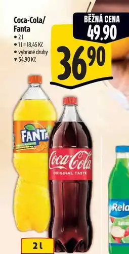 Albert Coca-Cola 2 l nabídka