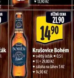Albert Krušovice Bohém 0,5 l nabídka