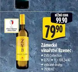 Albert Zámecké vinařství Bzenec 0,75 l nabídka
