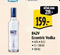 Albert B42V Eccentric Vodka 42% 0,51 nabídka