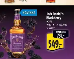 Albert Jack Daniel's Blackberry 35% 0,71 nabídka