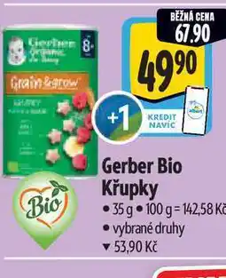 Albert Gerber Bio Křupky 35 g nabídka