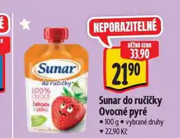 Albert Sunar do ručičky Ovocné pyré 100 g nabídka