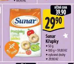 Albert Sunar Křupky 50 g nabídka