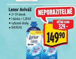 Albert Lenor Aviváž 2× 59 dávek nabídka