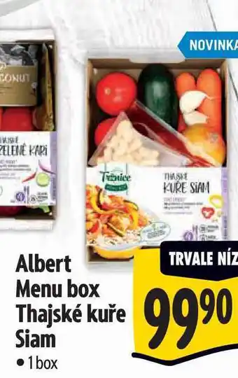 Albert Albert Menu box Thajské kuře Siam 1 box nabídka