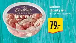 Albert Mini fuet s kousky sýru 77 g nabídka